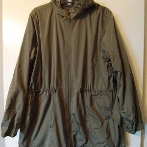 Women's Size XL Water-Resistant Lightweight Jacket